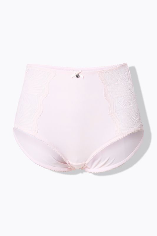 Culotte maxi en microfibre, dentelle sur les côtés
