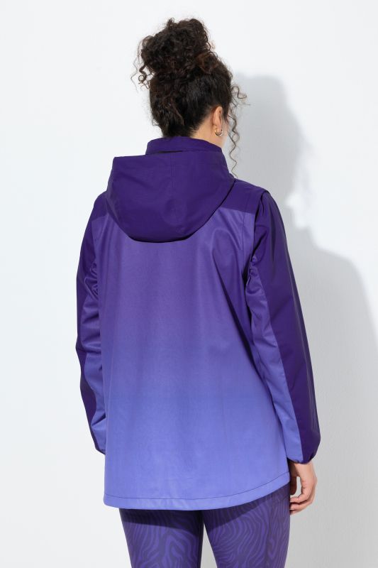 Veste technique 2-en-1 imperméable, manches amovibles