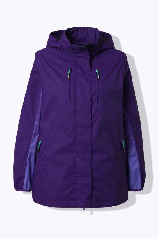 Veste technique 2-en-1 imperméable, manches amovibles