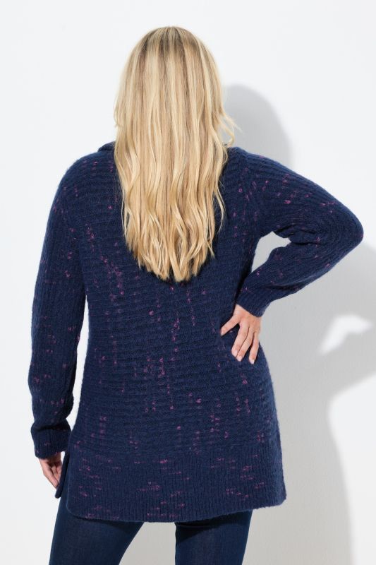 Pull à col roulé et manches longues