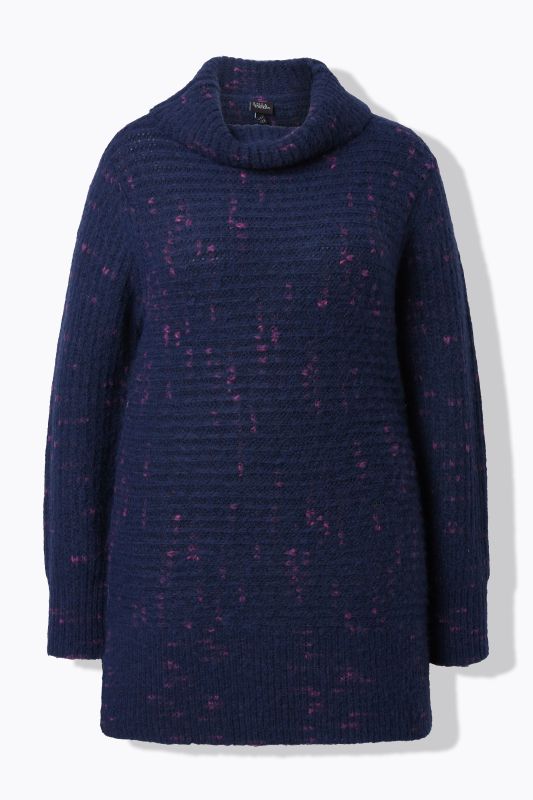 Pull à col roulé et manches longues