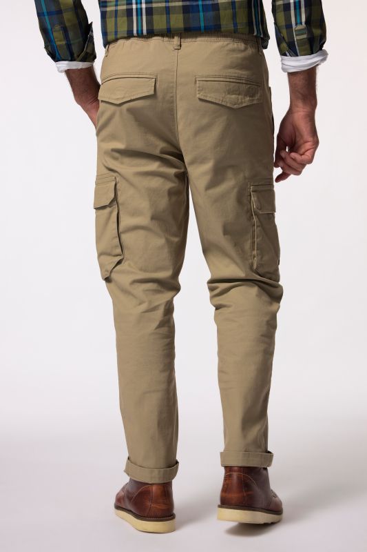 Pantalon cargo JP 1880 FLEXNAMIC®, nombreuses poches, coupe Straight Fit, jusqu'au 8 XL
