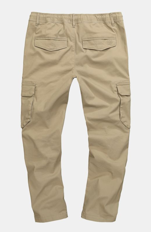 Pantalon cargo JP 1880 FLEXNAMIC®, nombreuses poches, coupe Straight Fit, jusqu'au 8 XL