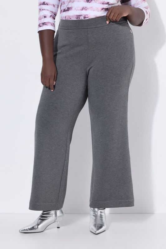 Pantalon de jogging Rose, jambe large et bande fantaisie scintillante