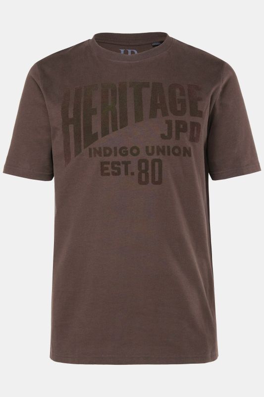 T-shirt JP 1880 à manches courtes, imprimé poitrine - jusqu'au 8 XL