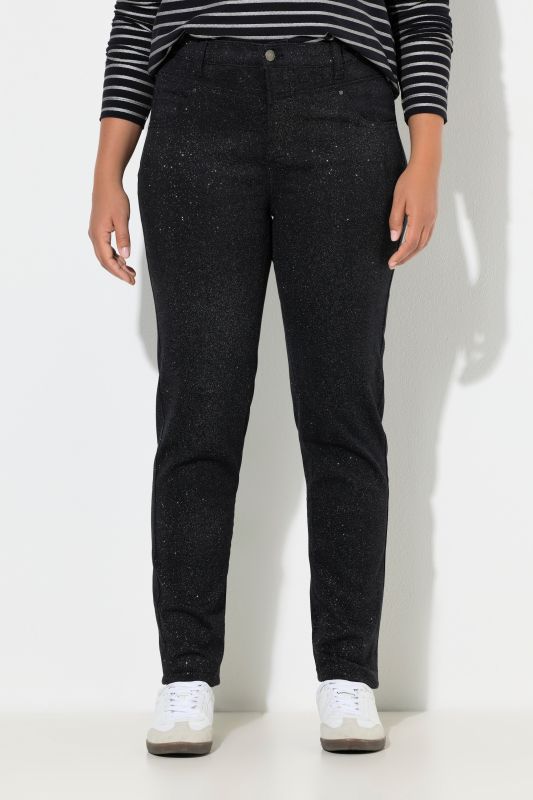 Jean taille haute. Coupe slim