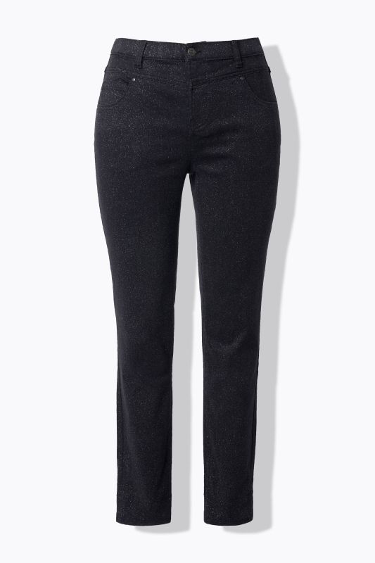 Jean taille haute. Coupe slim