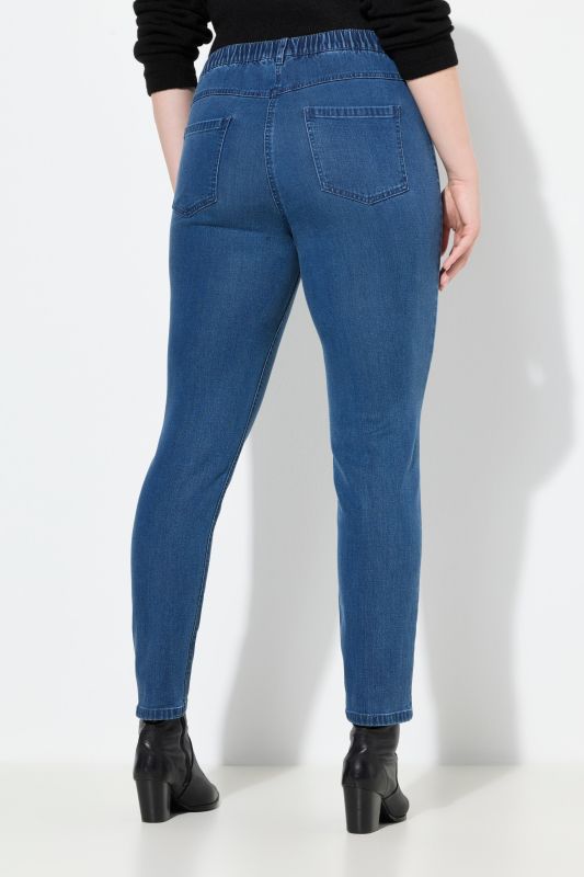 Jegging Sienna en Lyocell mélangé, taille élastique et jambe étroite