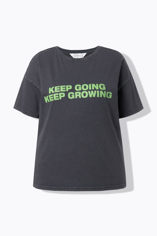 T-shirt oversize, avec message