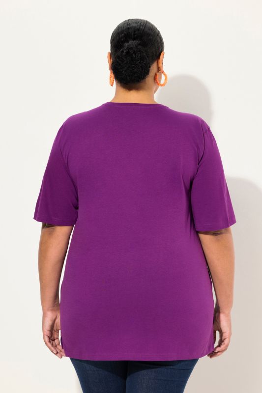 T-shirt coupe Relaxed Fit, décolleté rond et manches courtes