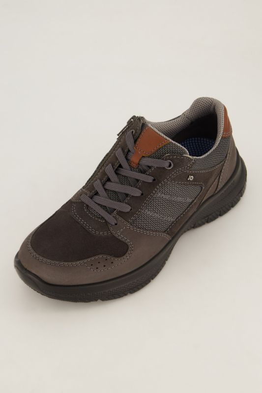 Chaussures basses Jomos, cuir véritable et fermeture zippée - jusqu'à la pointure 50