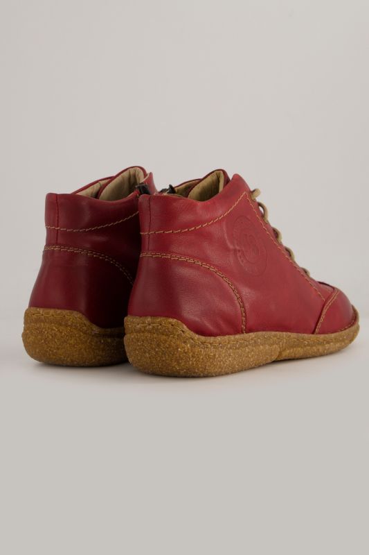 Chaussures en cuir Josef Seibel, doublure en peluche et fermeture zippée - largeur H
