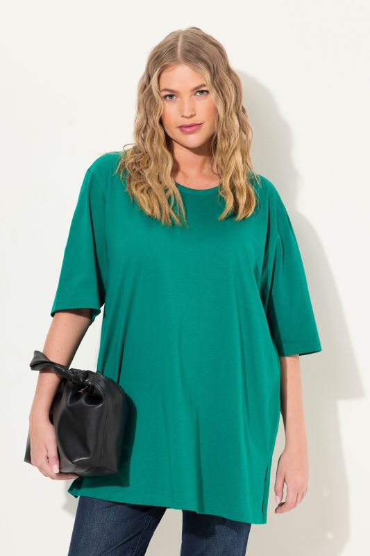 T-shirt coupe Relaxed Fit, décolleté rond et manches courtes