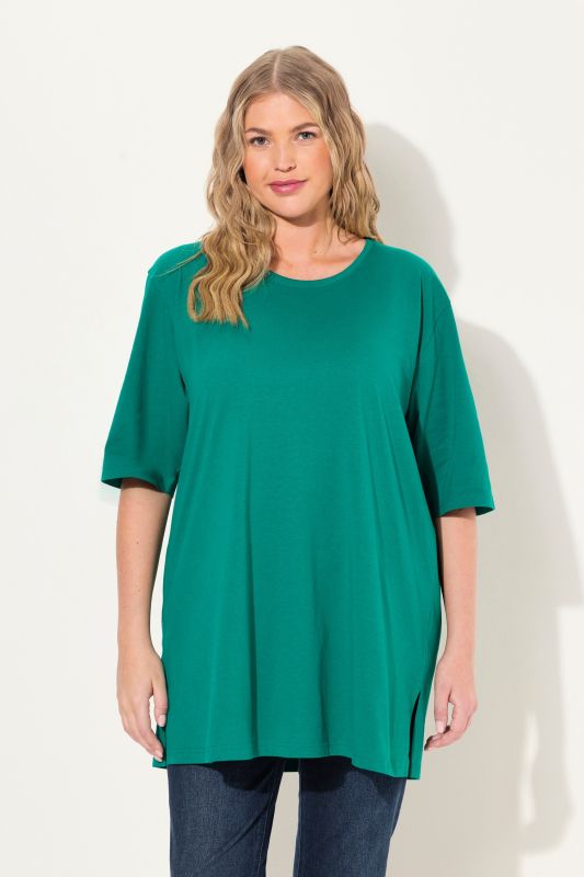 T-shirt coupe Relaxed Fit, décolleté rond et manches courtes