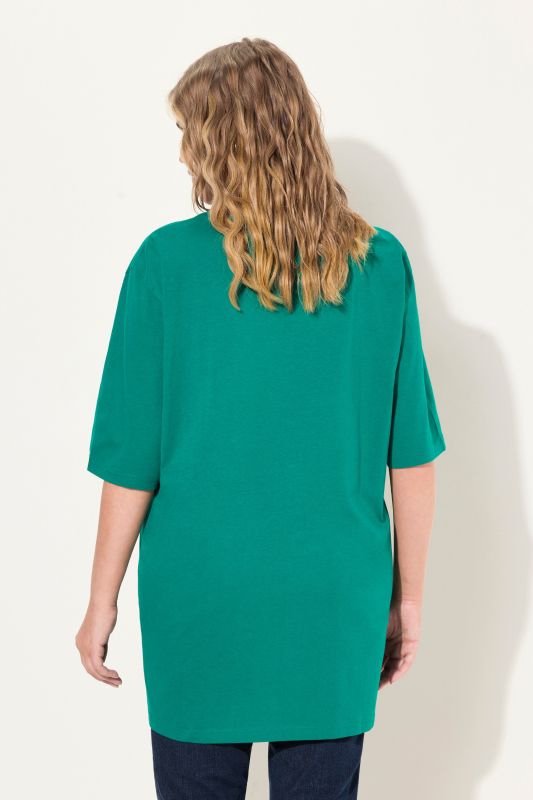 T-shirt coupe Relaxed Fit, décolleté rond et manches courtes