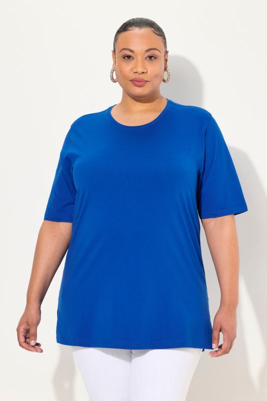 T-shirt coupe Relaxed Fit, décolleté rond et manches courtes
