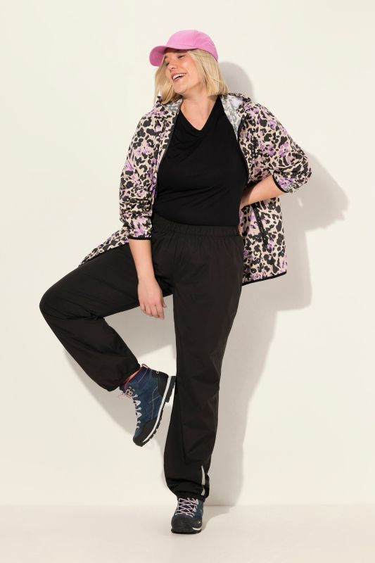 Pantalon de pluie imperméable, bande réfléchissante, taille élastique