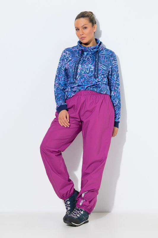 Pantalon de pluie imperméable, bande réfléchissante, taille élastique