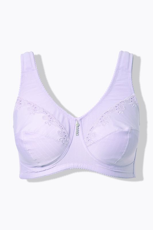 Soutien-gorge de maintien sans armatures, pendentif en strass - bonnet B-G