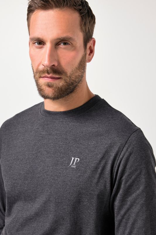 T-shirt JP 1880 à manches longues, collection Basic, label OEKO-TEX - jusqu'au 8 XL