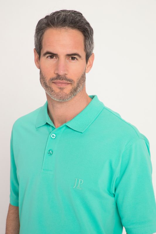 Polo en piqué à manches courtes, coupe ventre confort, collection Basic - du XXL au 10 XL