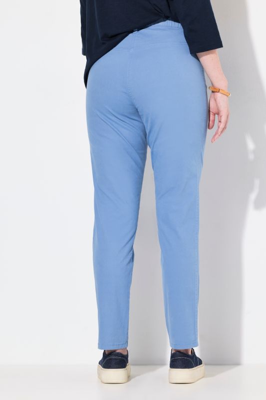 Jegging en coton bio. Coupe ajustée et taille élastique