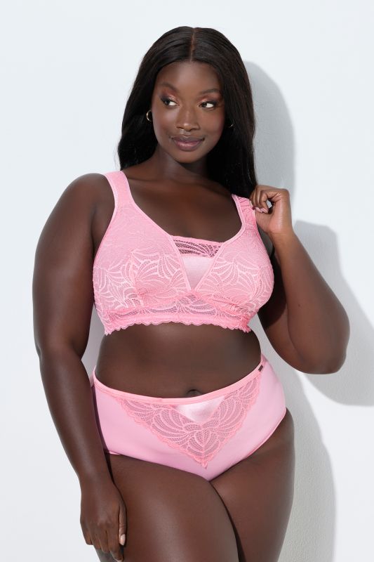 Bralette en dentelle, sans armatures - bonnet B-F.