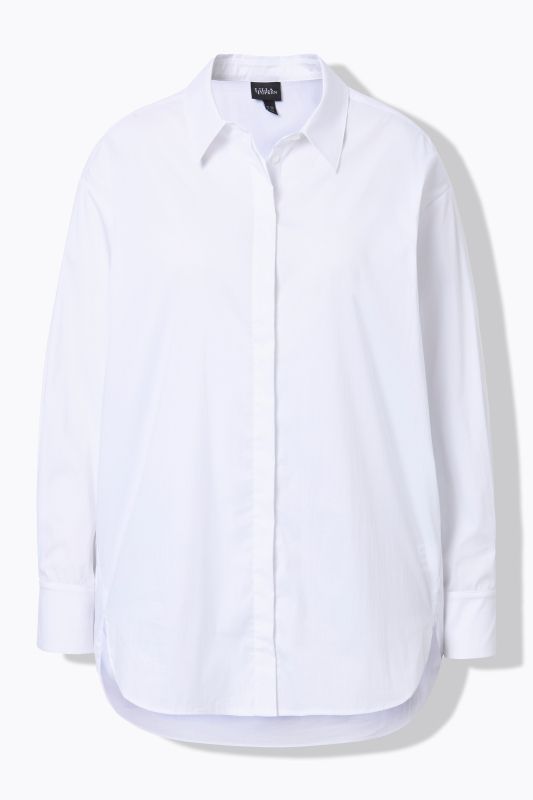 Chemisier oversize à manches longues
