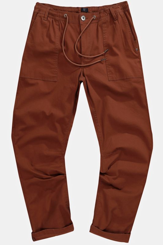 Pantalon en twill à enfiler FLEXNAMIC®, coupe Modern Fit, grandes poches - jusqu'au 8 XL