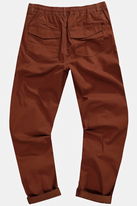 Pantalon en twill à enfiler FLEXNAMIC®, coupe Modern Fit, grandes poches - jusqu'au 8 XL
