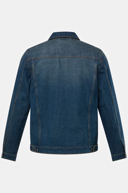 Veste en jean JP 1880, poches poitrine et patte de boutonnage - jusqu'au 8 XL