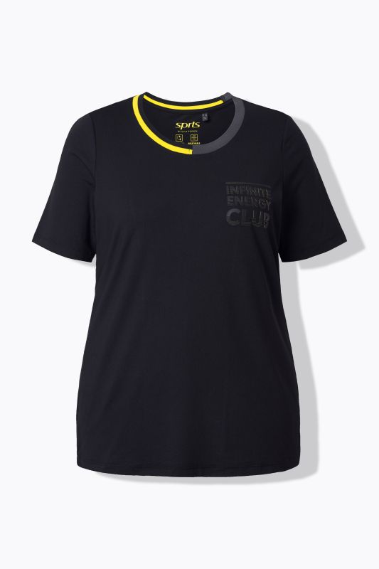 T-shirt technique séchant rapidement, col rond, manches courtes