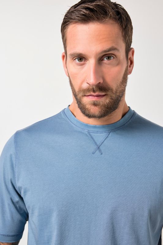 T-shirt JP 1880 style vintage, manches courtes et surpiqûres - jusqu'au 8 XL