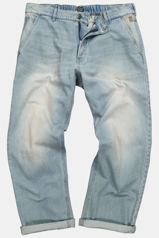 Jean STHUGE en denim délavé, coupe Baggy Fit, 5 poches – jusqu'au 74