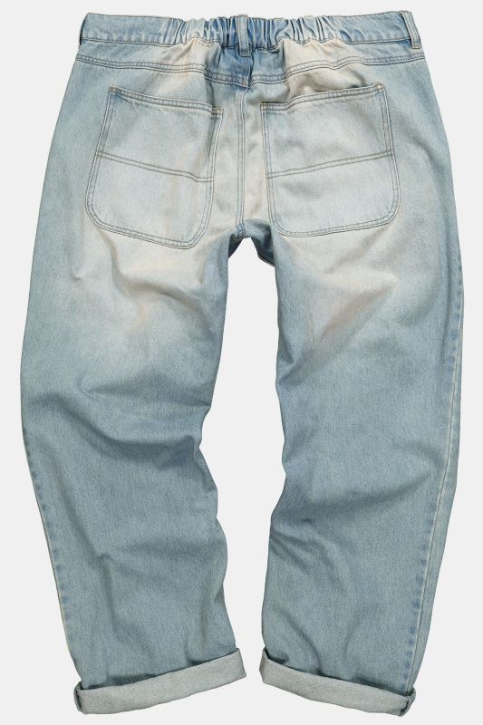 Jean STHUGE en denim délavé, coupe Baggy Fit, 5 poches – jusqu'au 74