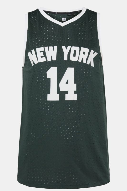 Débardeur JAY-PI en mesh, imprimé poitrine et séchage QuickDry, collection Fitness - jusqu'au 7 XL