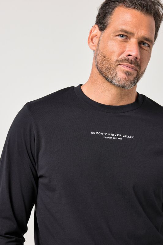 Pyjama JP 1880 ventre confort, deux pièces (t-shirt + pantalon à motif), collection Homewear - jusqu'au 8 XL