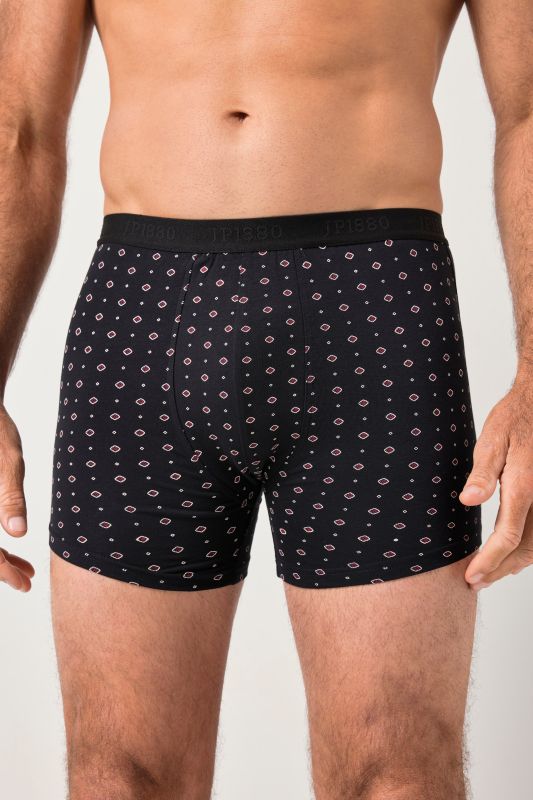 Lot de 2 boxers JP 1880, finition FLEXNAMIC® et label OEKO-TEX, sous-vêtements collection Homewear - jusqu'au 8 XL