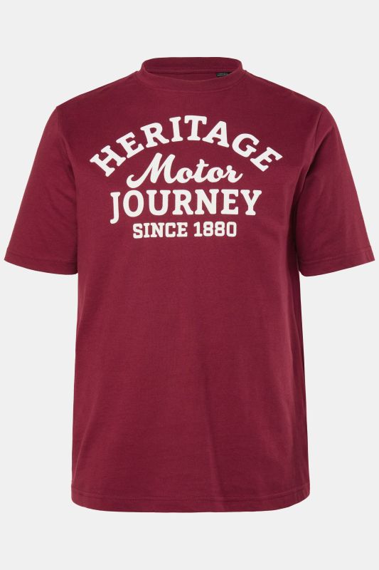 T-shirt JP 1880, manches courtes et imprimé poitrine - jusqu'au 8&nbsp;XL