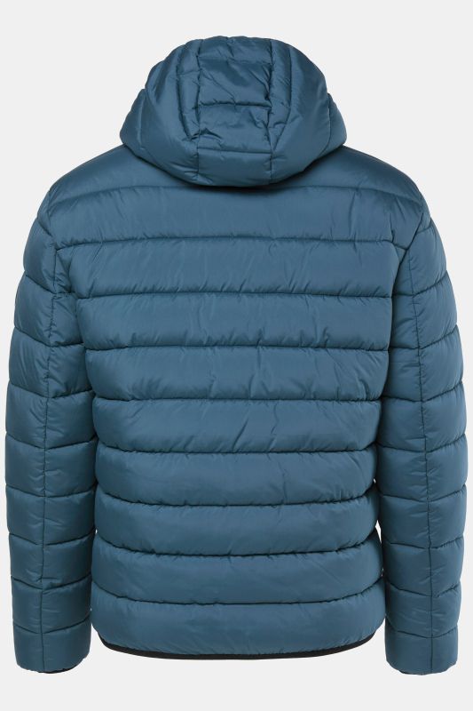 Veste outdoor matelassée, rembourrage sensation duvet, modèle avec capuche - jusqu'au 7 XL