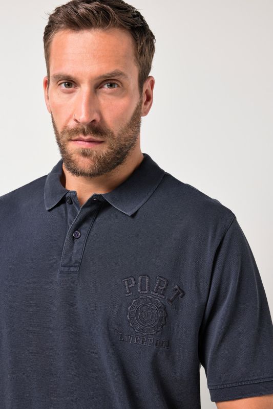 Polo JP 1880 en piqué, style vintage, ventre confort et manches courtes - du XXL jusqu'au 10&nbsp;XL