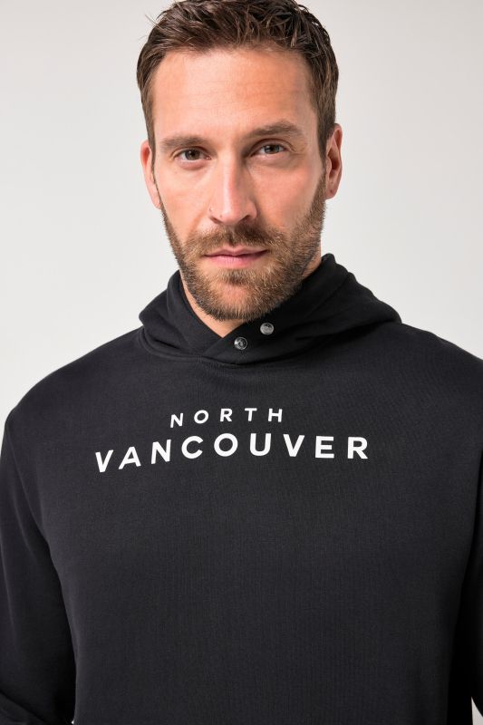 Sweat-shirt à capuche JP 1880, imprimé poitrine - jusqu'au 8 XL