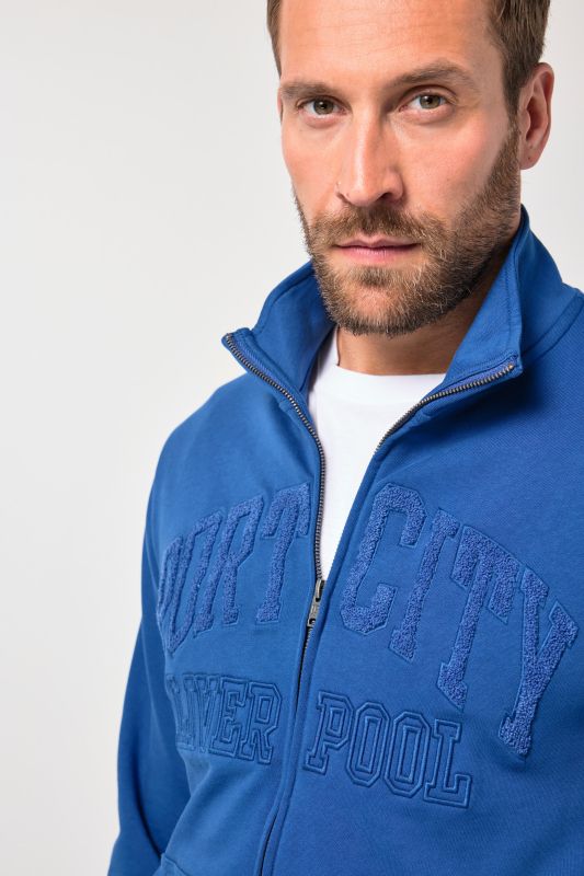 Veste en molleton JP 1880, col montant et flocages - jusqu'au 8&nbsp;XL