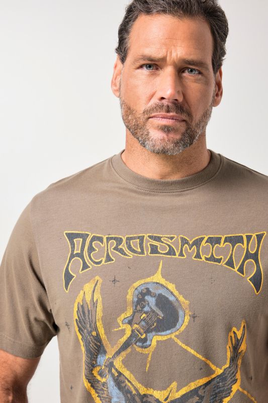 T-shirt JP 1880, groupe Aerosmith, manches courtes - jusqu'au 8&nbsp;XL
