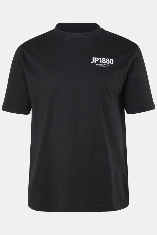 T-shirt JP 1880, logo imprimé et manches courtes - jusqu'au 8&nbsp;XL
