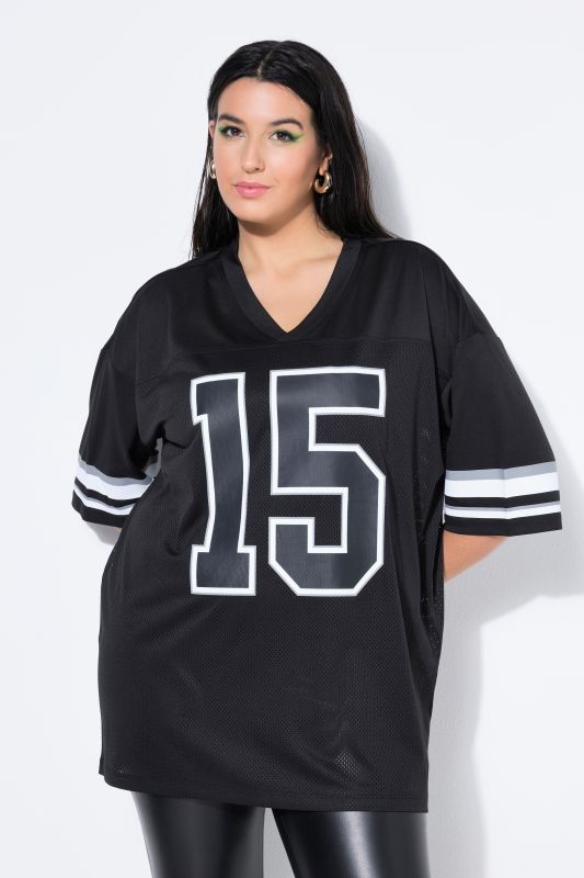 Maillot oversize en jersey mesh, avec imprimé  15 