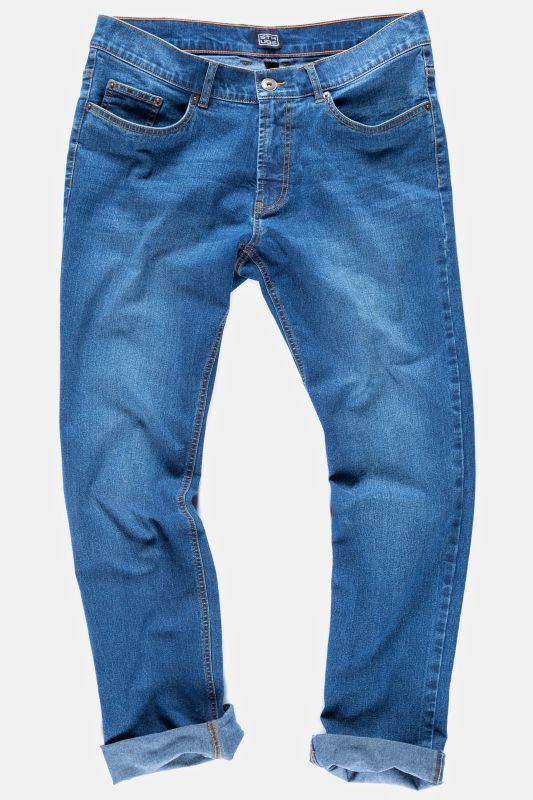 Jeans STHUGE, ventre confort, coupe Regular Fit, 5 poches, jusqu'à la taille 72