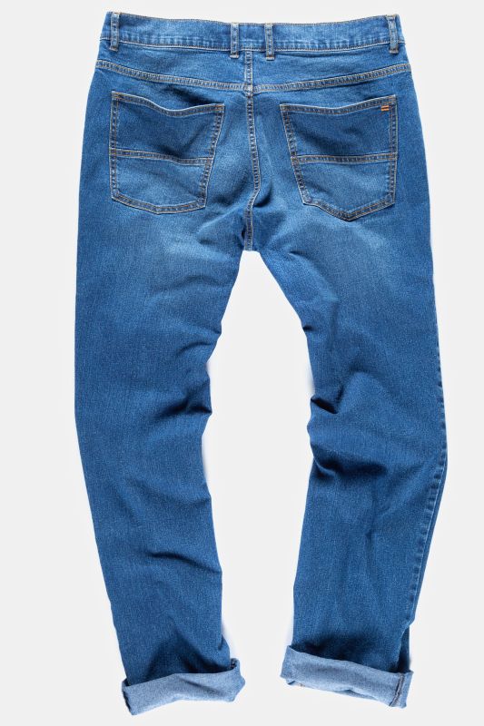 Jeans STHUGE, ventre confort, coupe Regular Fit, 5 poches, jusqu'à la taille 72