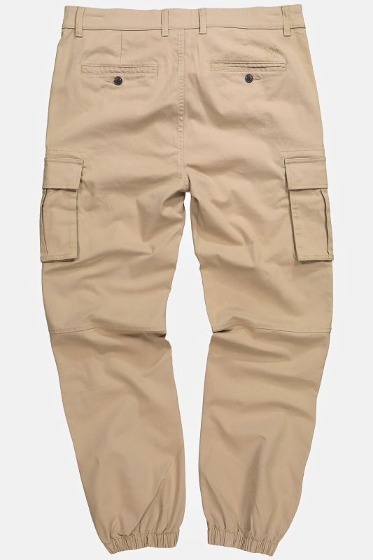 Pantalon cargo spécial ventre fort, coupe Straight, jusqu'à la taille 72