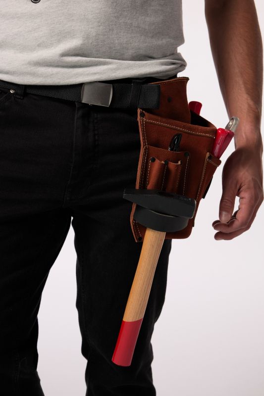 Ceinture à outils JP 1880, compartiments spacieux, taille unique